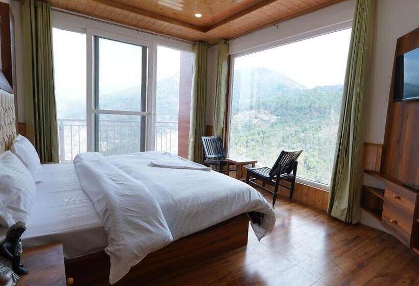 스탠다드 룸 킹사이즈 침대, Himvalley Luxury Health And Fitness Retreat