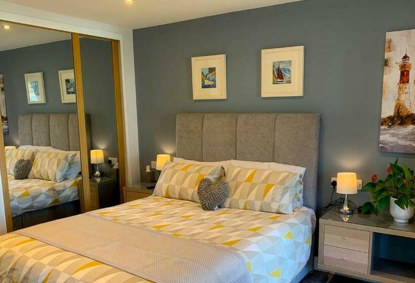 חדר סטנדרט עם מיטת קינג, Portmellon Cove Guest House