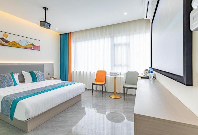 Habitación Deluxe Cama King, Zhuhai Golden Lake Bay
