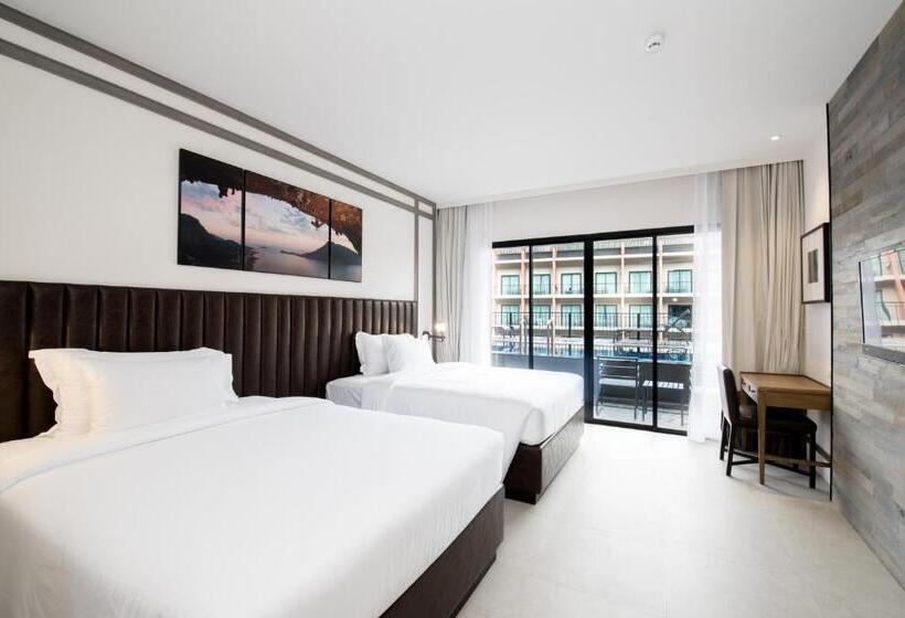 디럭스 룸, Sugar Marina Hotel Cliffhanger Aonang   Sha Extra Plus