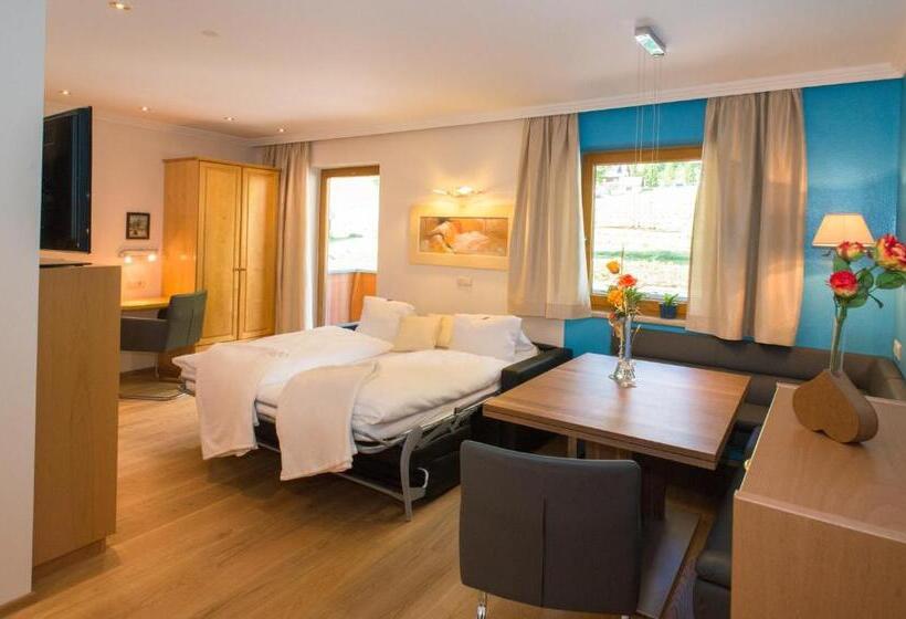 إستديو قياسى مزود بشرفة, Aparthotel Pfeffermühle
