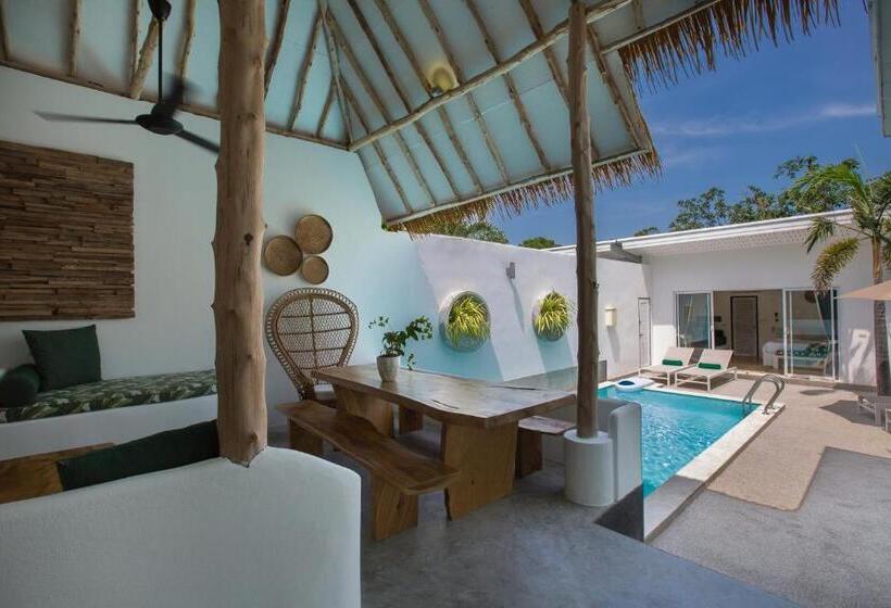 וילת סופריור, חדר שינה 1, Cielo Boutique Hotel & Spa Samui
