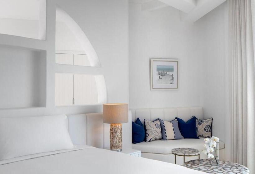 اتاق استاندارد با تراس و چشم‌انداز دریا, Anantara Santorini Abu Dhabi Retreat Adults Only