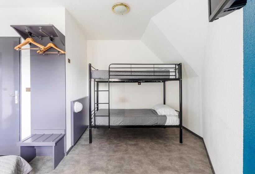 Четырехместный Номер Классик, Hôtel La Nonette Asterix, Cdg Airport & Paris Centre