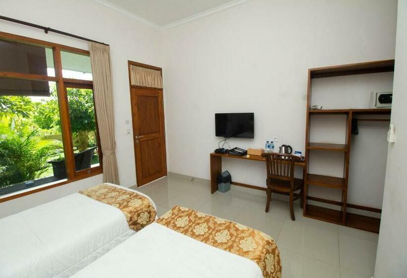 디럭스 룸 가든 전망, Ocean Villa Dive Resort   Tulamben