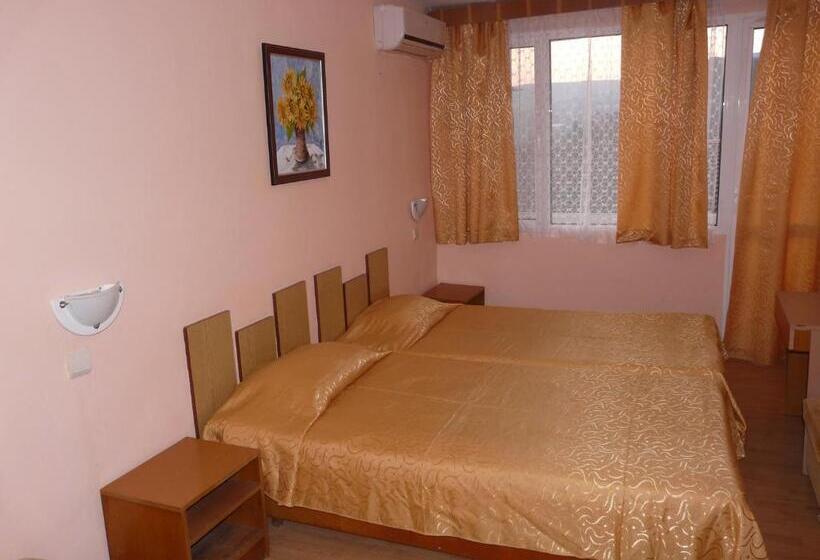 스탠다드 발코니 룸 바다 전망, Family Hotel Balchik