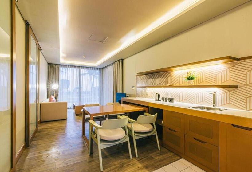 آپارتمان 1 خوابه با چشم‌انداز دریا, The Victoria Resort Sam Son