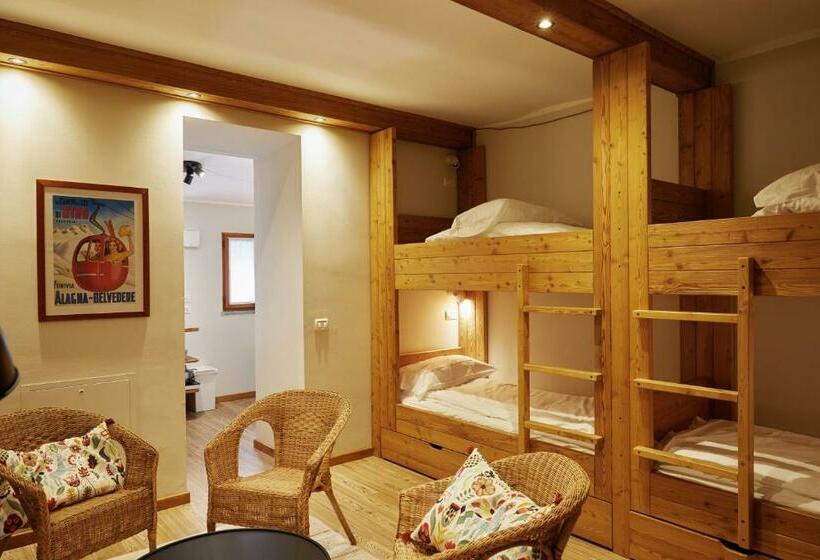 Апартаменты 1 Спальня, Monterosa