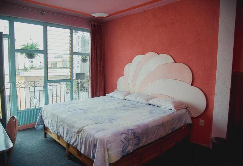 キングサイズベッドのスタンダードルーム, Hostal Quinto Sol Huamantla