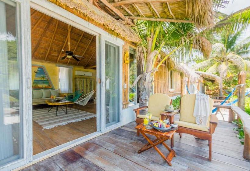 带大床的套房, Villa Pescadores Tulum