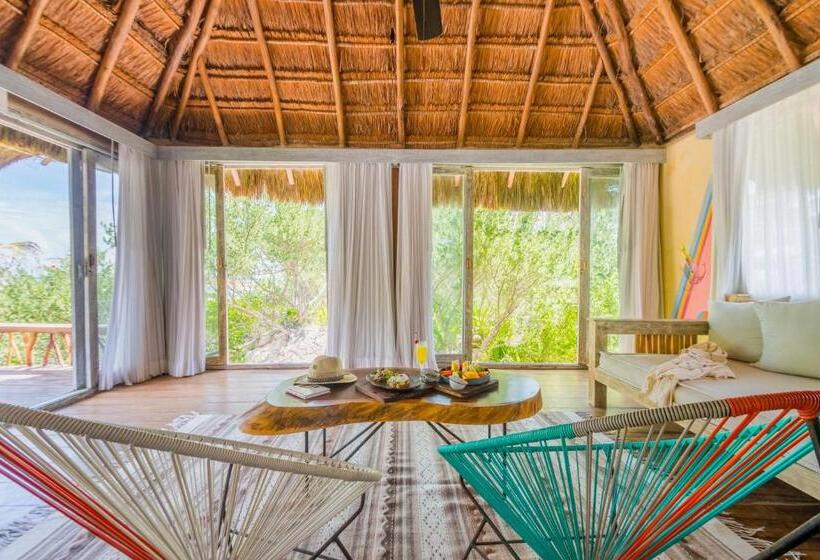 キングサイズベッドのスイートルーム, Villa Pescadores Tulum