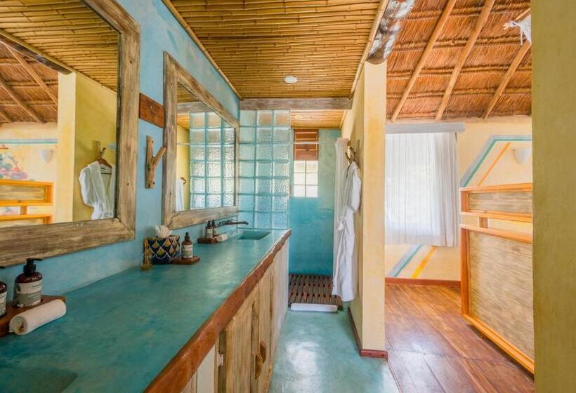 带大床的套房, Villa Pescadores Tulum