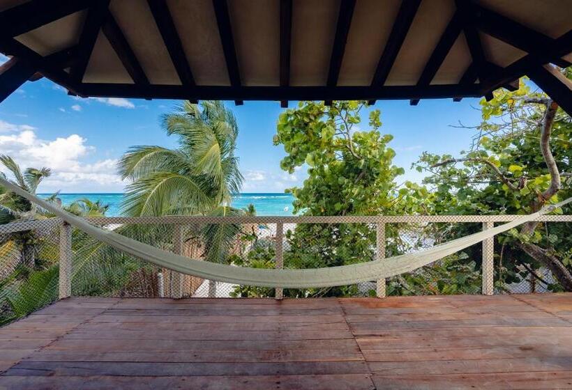 豪华海景房带阳台, Villa Pescadores Tulum