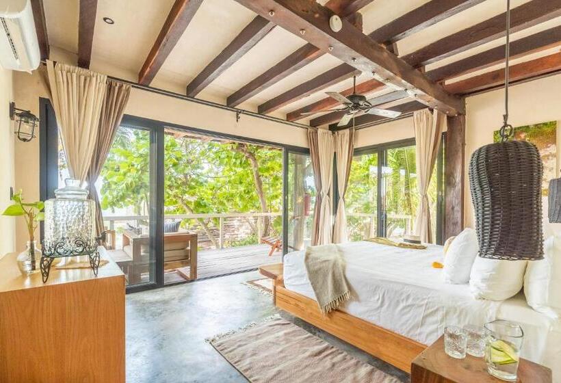 キングサイズベッドのデラックスルーム, Villa Pescadores Tulum