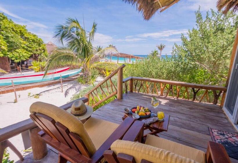 带大床的套房, Villa Pescadores Tulum