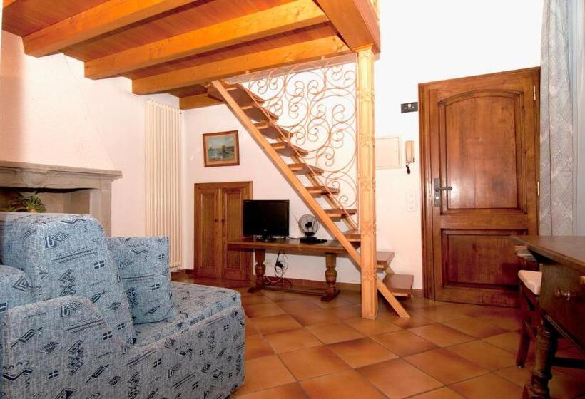 Номер Дюплекс, Albergo Ristorante Della Posta