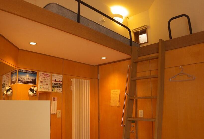 标准三人间共用浴室, Kussharo Genya Youth Guesthouse