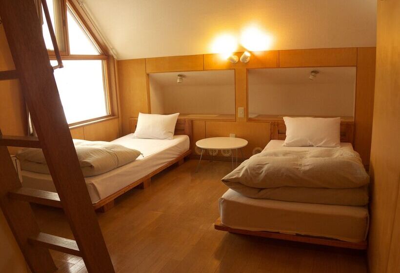 标准四人间共用浴室, Kussharo Genya Youth Guesthouse