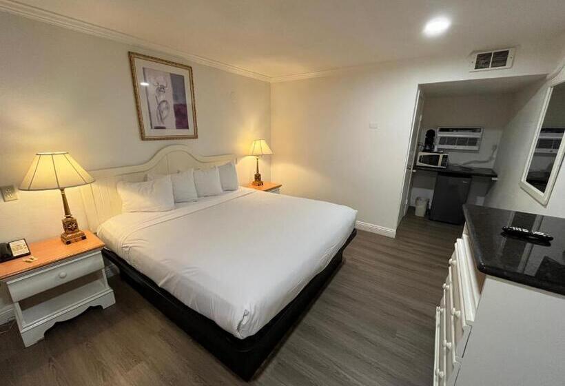 Стандартный Номер Кровать Кинг, American Inn   Grover Beach   Pismo Beach