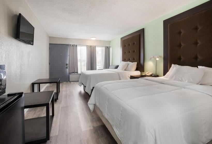 Номер Стандарт 2 Двуспальные Кровати, Americas Best Value Inn And Suites Blytheville