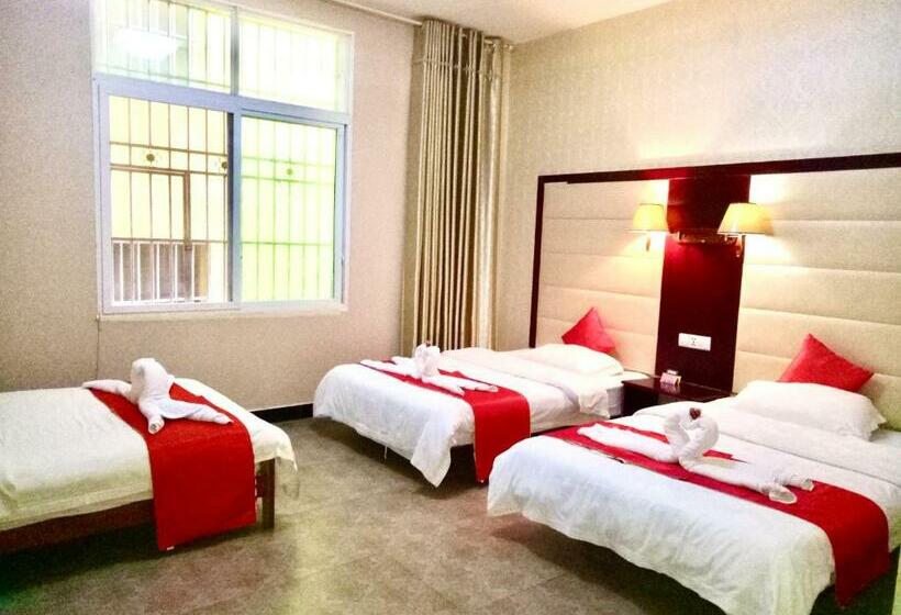 Трехместный Номер Deluxe, Xishuangbanna Aerial Garden Daijiangnan Mekong River South Business