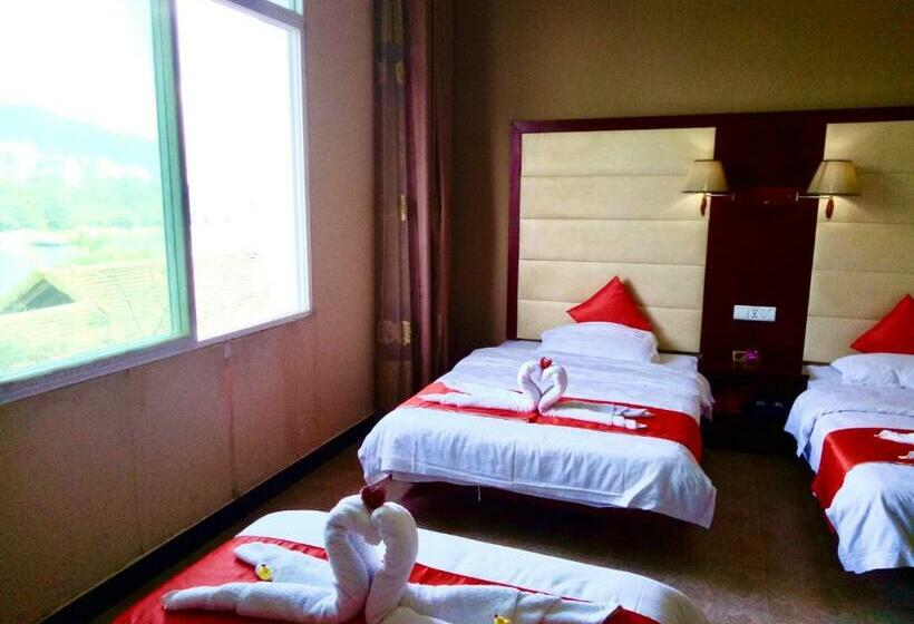 Трехместный Номер Deluxe, Xishuangbanna Aerial Garden Daijiangnan Mekong River South Business