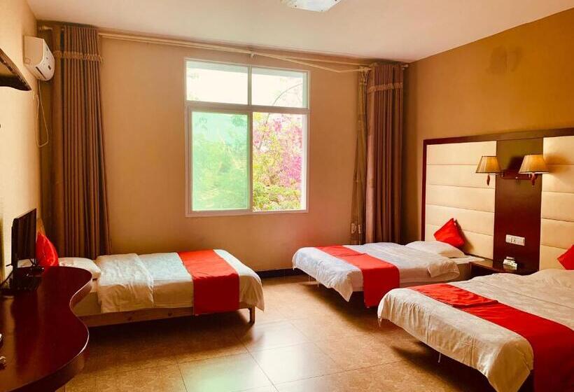 Трехместный Номер Deluxe, Xishuangbanna Aerial Garden Daijiangnan Mekong River South Business