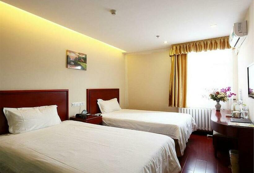 Номер Стандарт, Greentree Inn Beijing Fangshan Liangxiang Suzhuang Express