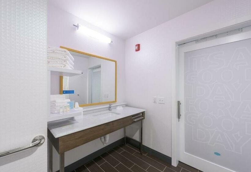 身障者適用キングサイズベッドルーム, Hampton Inn Buffalohamburg