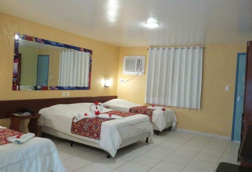 Четырехместный Номер Стандарт с Балконом, Beira Mar Porto De Galinhas