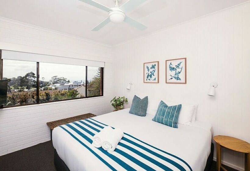 발코니가 있는 2 베드룸 아파트, Mollymook Seascape Motel And Apartments