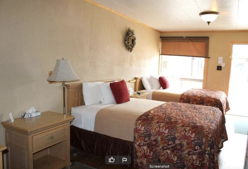 스탠다드 룸 더블 침대 2개, Trail S End Motel Downtown Lewistown