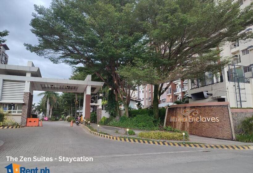 Студия Deluxe, Zen Suites W Free Pool Near Sm City Davao