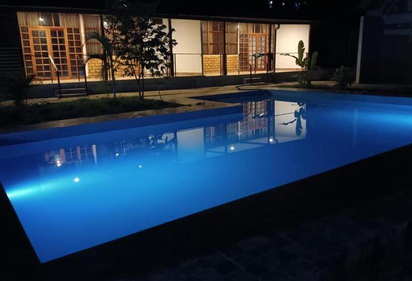 חדר סטנדרט לשלושה עם נוף לבריכה, Tiktoker Lodge