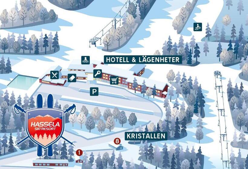Номер Стандарт, Hassela Ski Resort