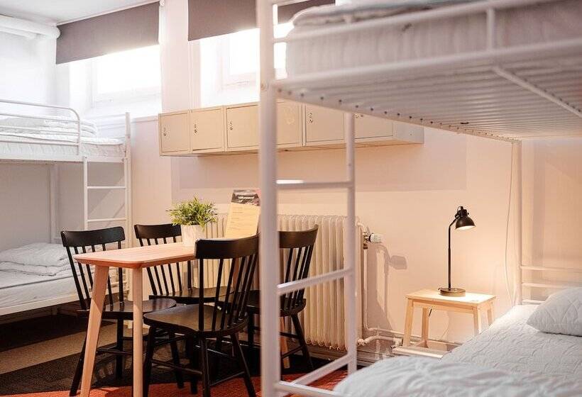 Номер Стандарт Четырехместный Совместный Санузел, Norrland Ymca Hostel Umeå