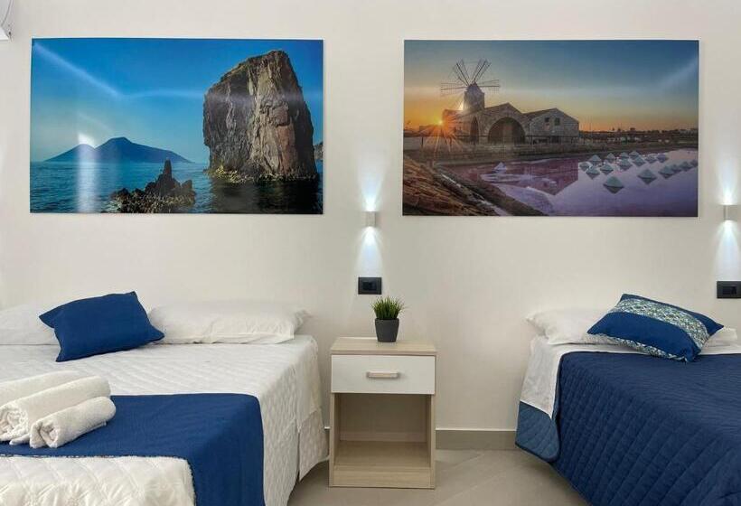 Номер Стандарт Трехместный, Pizzuco Holiday Rooms