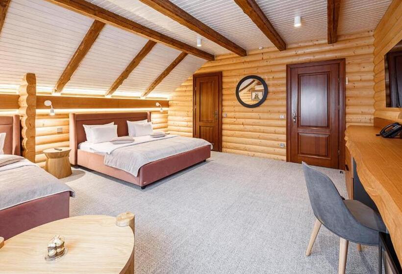 침실 3개 아파트, ведмежа гора Family Resort & Spa
