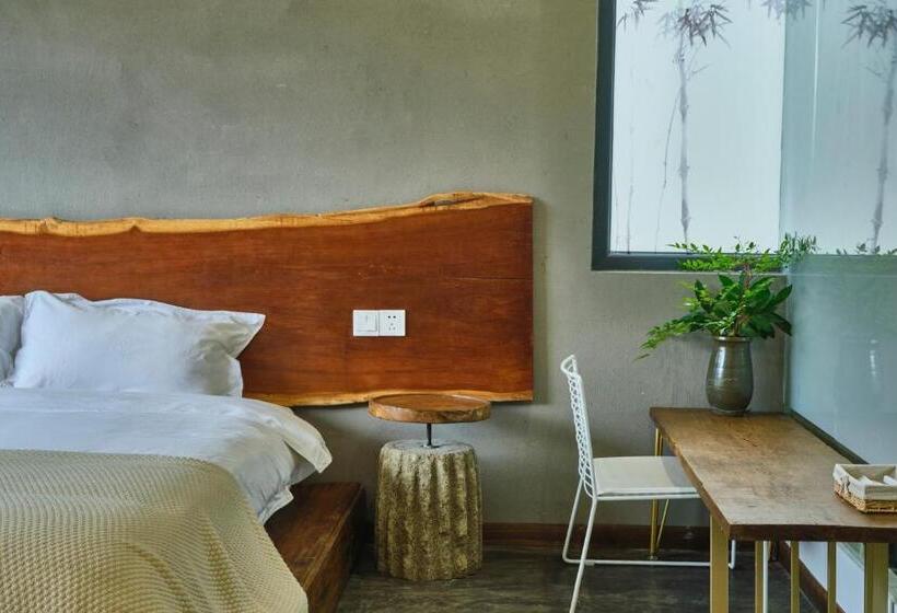 Стандартный Номер Кровать Кинг, Nature Cure Village Lodge 婺源自在舍民宿
