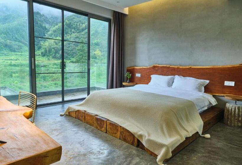Стандартный Номер Кровать Кинг, Nature Cure Village Lodge 婺源自在舍民宿