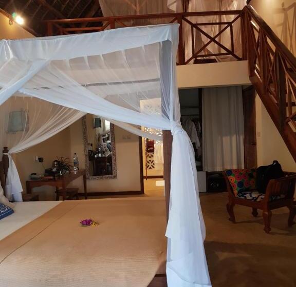 패밀리 룸 바다 전망, Marafiki Bungalows