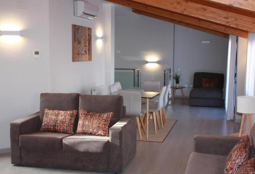 带1个卧室的豪华公寓, Apartamentos Real Lleida