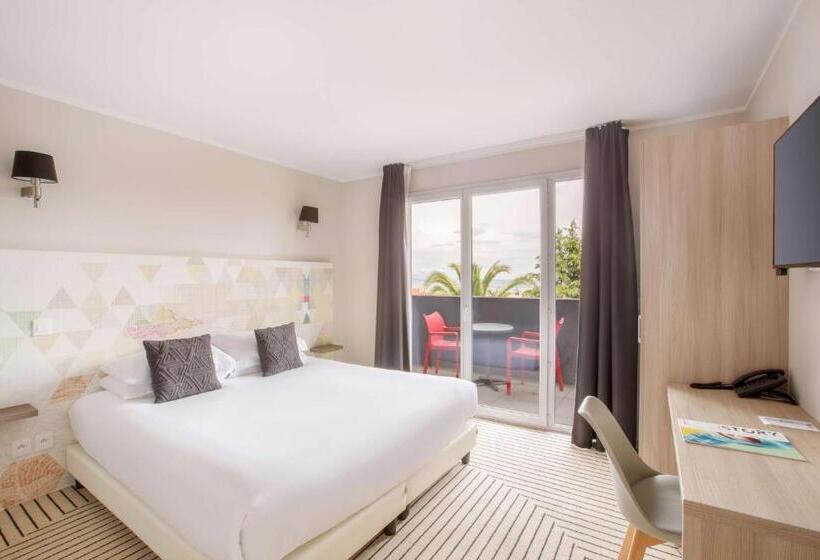 스탠다드 룸 킹사이즈 침대, Best Western Plus  Antibes Riviera