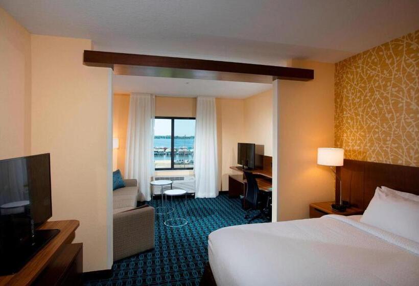 스위트 킹사이즈 침대, Fairfield Inn & Suites By Marriott Detroit Lakes