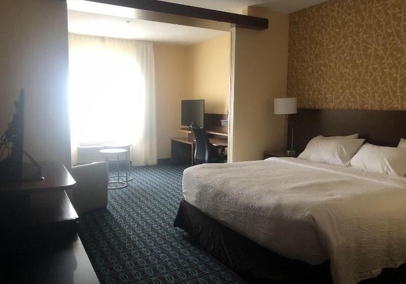 Люкс Кровать Кинг, Fairfield Inn & Suites By Marriott Detroit Lakes