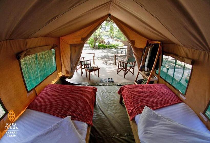 اتاق لوکس با بالکن, Kara Tunga Safari Camp