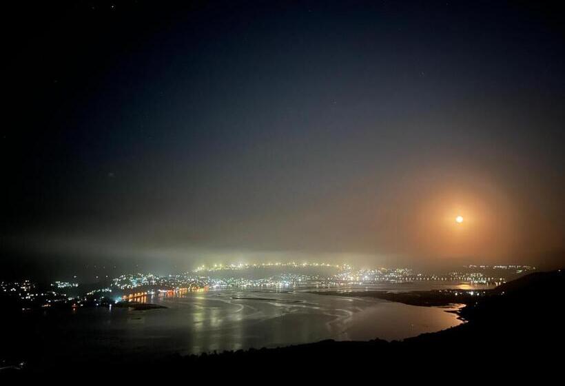 غرفة ديلوكس مطلّة علي البحر مزوَّدة بشُرفة, Die Uitzicht Guesthouse   Knysna