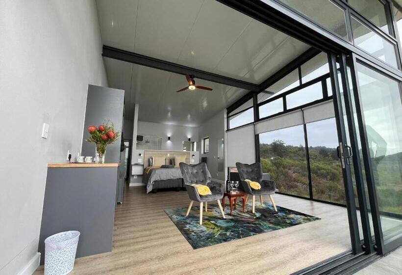 غرفة ديلوكس سرير كينج, Die Uitzicht Guesthouse   Knysna