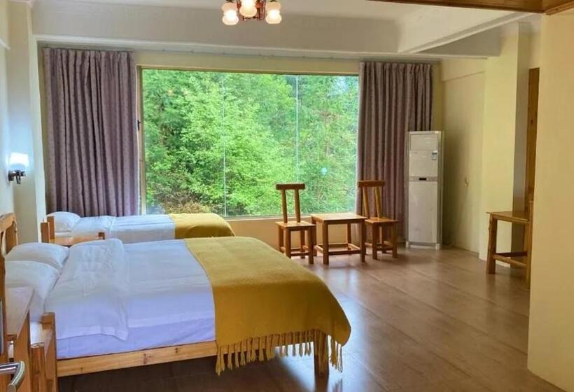Семейный Номер, Longji Panorama Hotel 龙脊全景楼大酒店