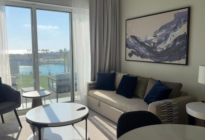 سوییت با چشم‌انداز دریا, Marassi, Luxury Suite In Address Beach Resort! Service Apartment
